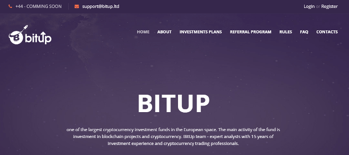 Обзор проекта Bitup