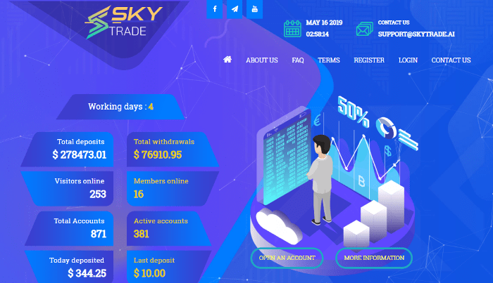 Обзор проекта SkyTrade