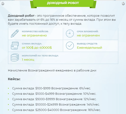 Iglik Group项目的投资计划