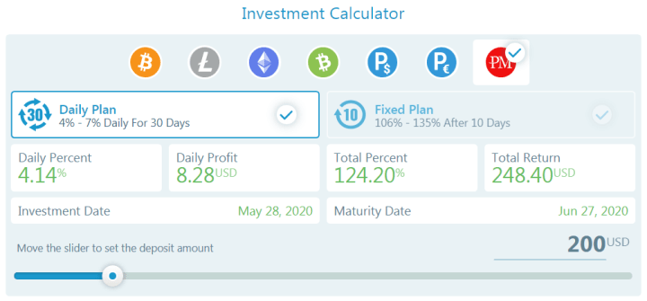 Инвестиционные планы проекта Solvento