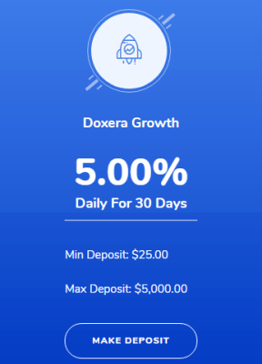 Doxera Project Investment Plan