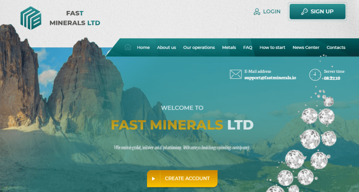 Fast Minerals Project Overview