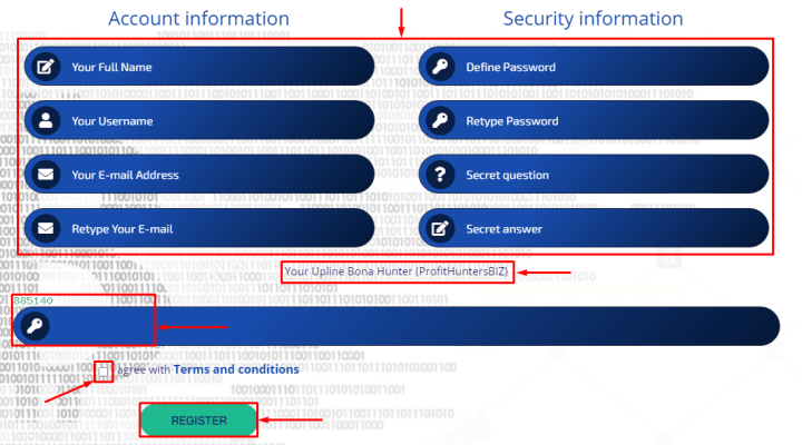 Регистрация в проекте Nomrix