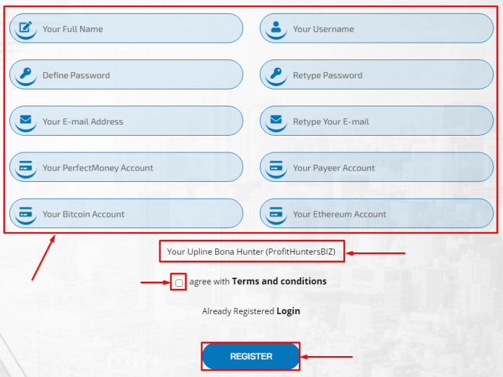 Registration in the Gramstock project