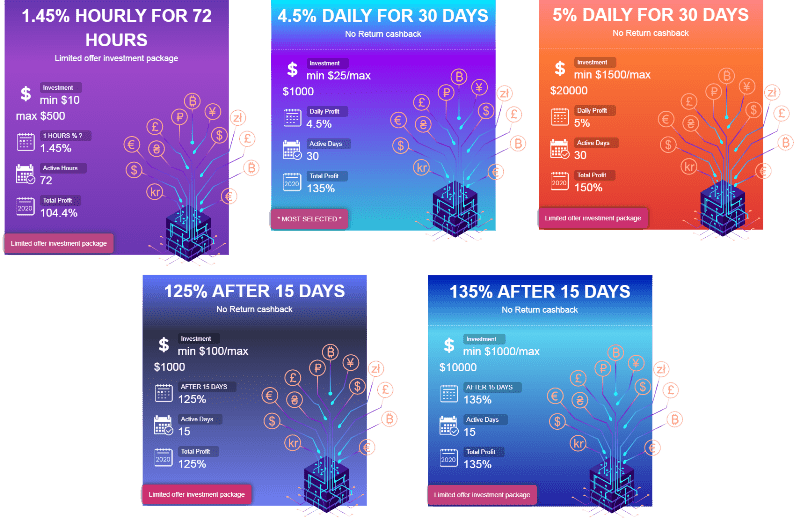 Инвестиционные планы проекта Lory Holding