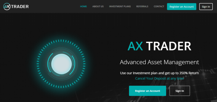 Обзор проекта AX Trader