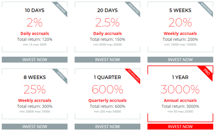 Investment plans of the Picus project