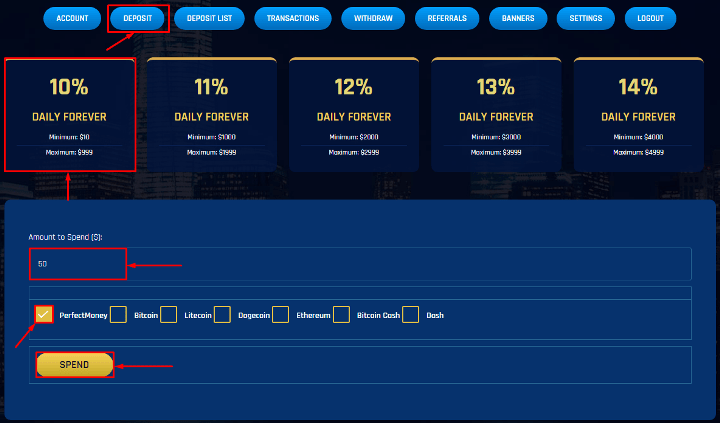 Регистрация в проекте Profit Stars