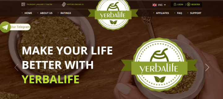 Обзор проекта Yerbalife