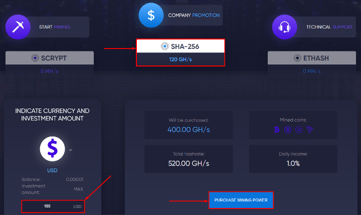 Mineex projesinde enerji alımı