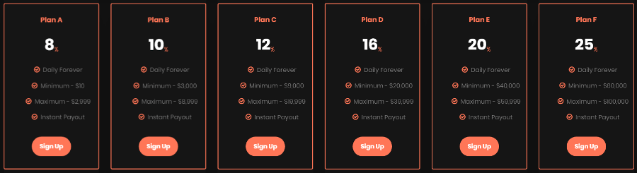 Investment plans of the Octobit project