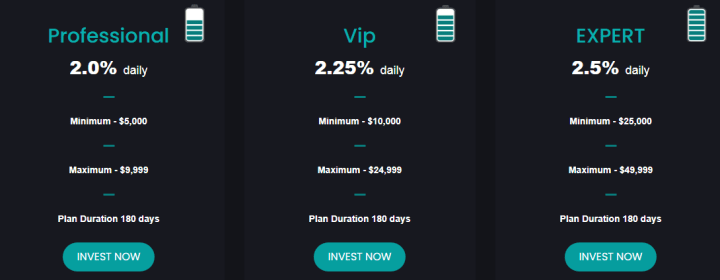 Planos de investimento do projeto Pangman Capital