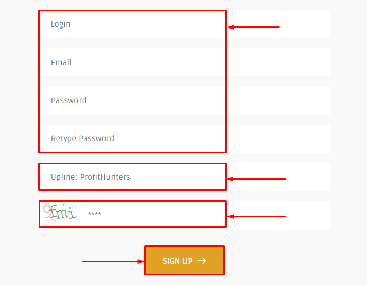 Registration in the Bulavr project