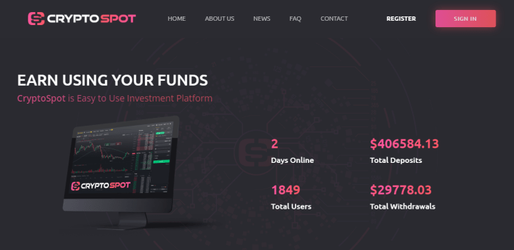 Crypto Spot Project Overview