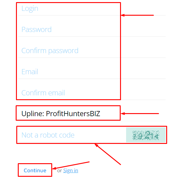Регистрация в проекте Brightrightinvest Регистрация в проекте Brightrightinvest