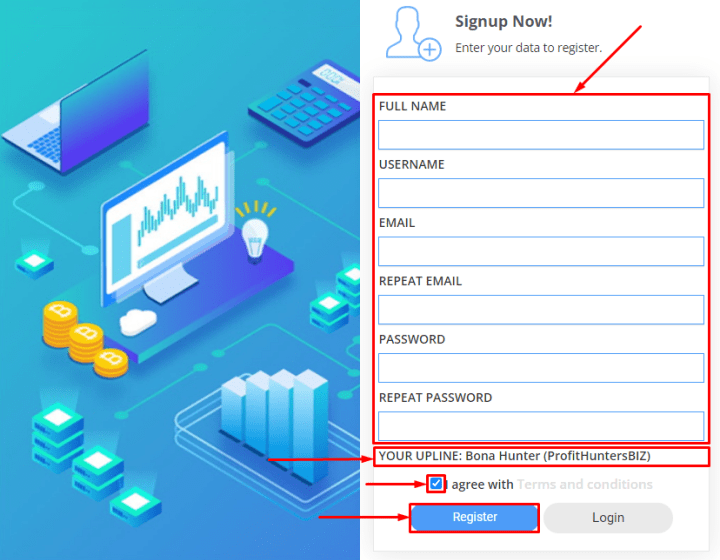 Registration in the Futurestrade project