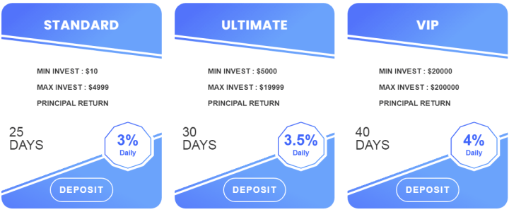 Investment plans of the Bitfinzo project