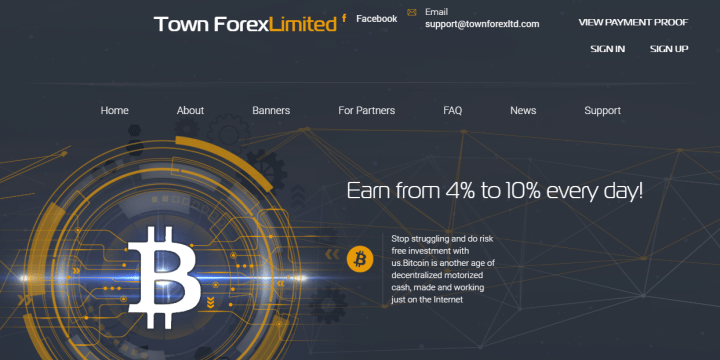 Обзор проекта Town Forex Ltd