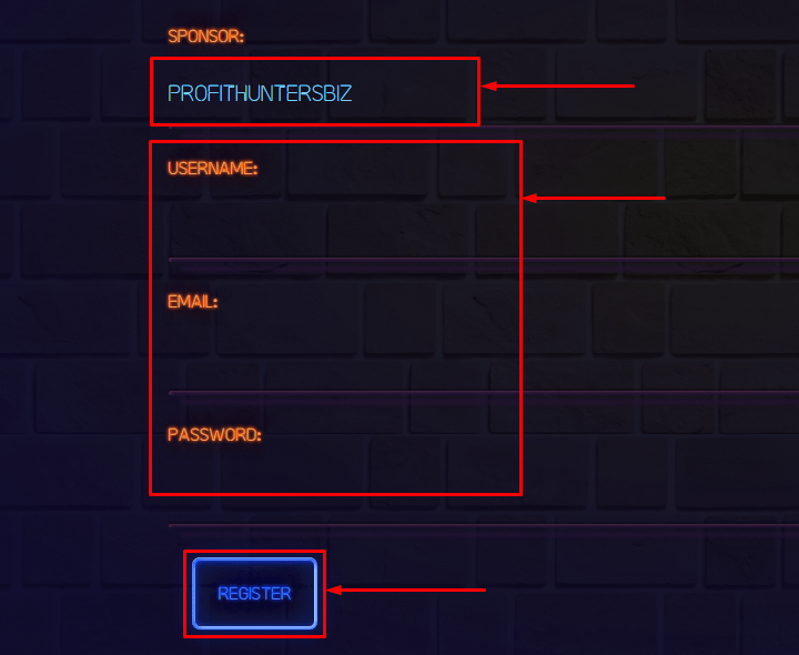 Регистрация в проекте Crosswise