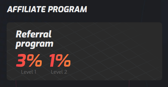 Affiliate program of the Crypto Tower project