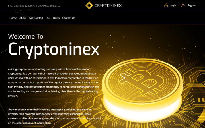 Обзор проекта Cryptoninex