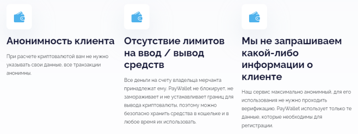 Преимущества платформы PayWallet