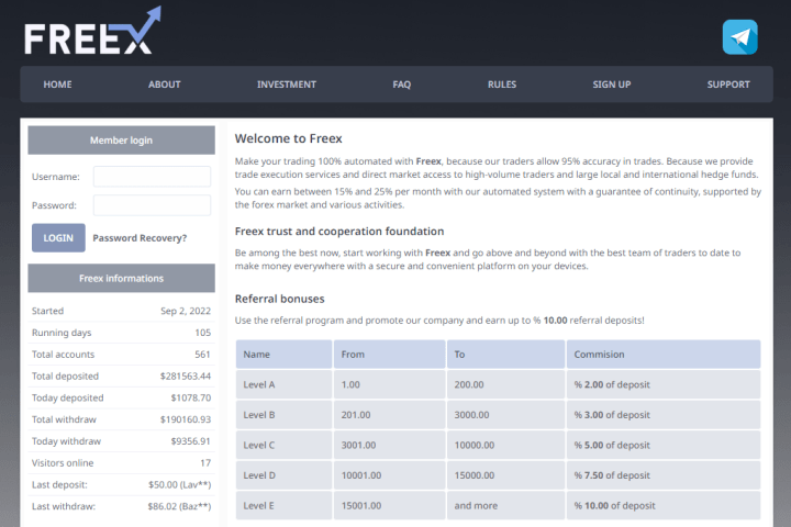 Overview of the Freex project