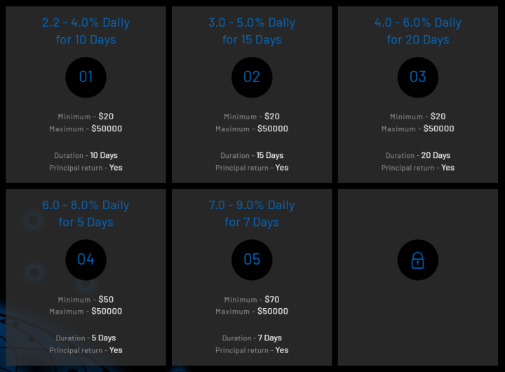 Investment plans of the ActiveFinance project