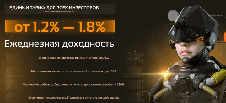 Ailice жобасының инвестициялық жоспарлары