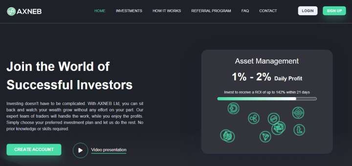 Overview of the Axneb project