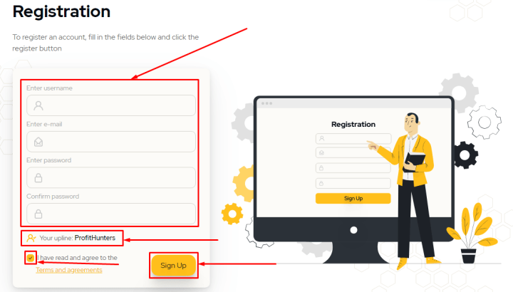 Pendaftaran di proyek Shuttle