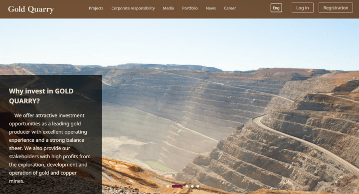Overview of the Gold Quarry project