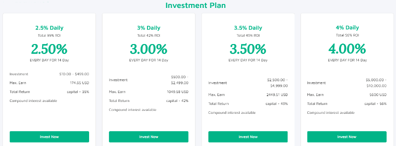 Investment plans of the Join Fortuna project