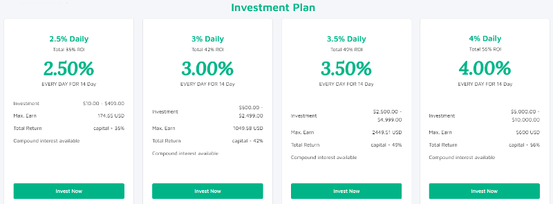 Инвестиционные планы проекта Join Fortuna