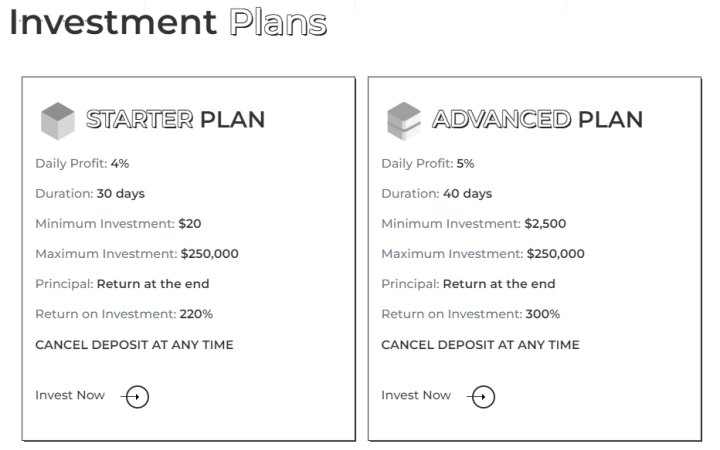 Investment plans of the Uxame project