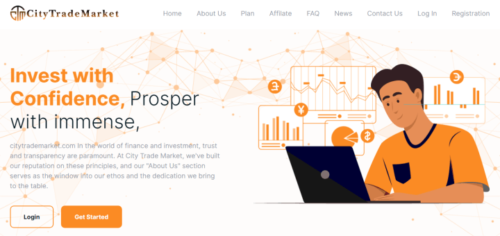 Przegląd projektu CityTradeMarket