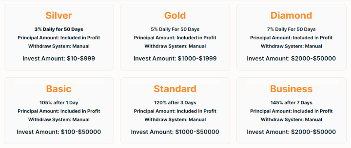 Investment plans of the CityTradeMarket project