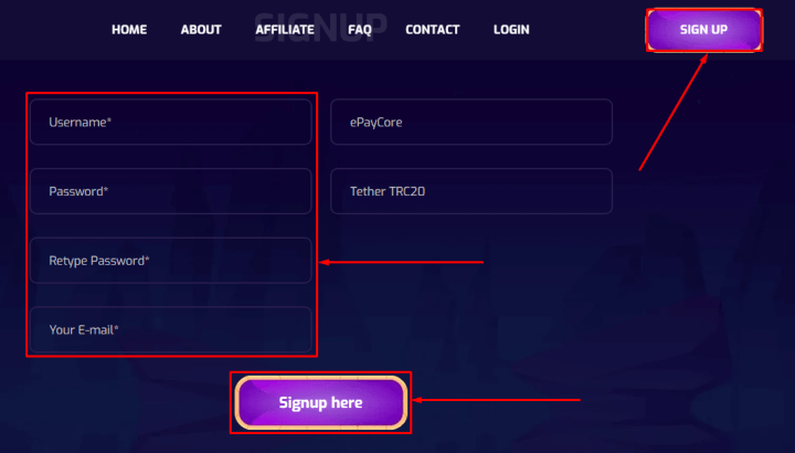 Регистрация в проекте CTCL