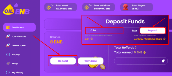 OIL BNB жобасында теңгерімді толтыру