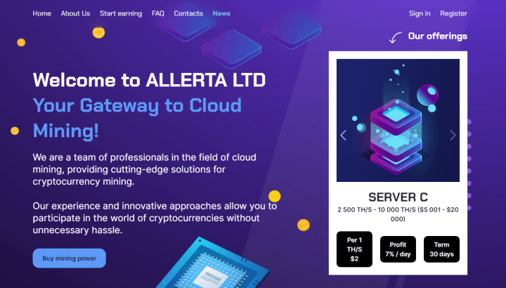 Обзор проекта Allerta