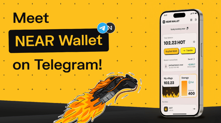 Кошелёк Near Wallet в Telegram