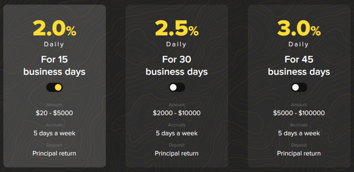 Planos de investimento para o projeto Reserva Neural