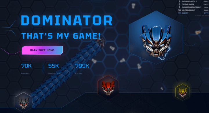 Đánh giá trò chơi P2E Dominator